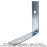 Simpson Strong-Tie A66 5-7/8 in. x 5-7/8 in. x 1-1/2 in. Galvanized Angle