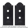Simpson Strong-Tie APB88DSP Outdoor Accents® Mission Collection® ZMAX®, Black Post Base Side Plate for 8x (Qty-2)