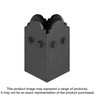 Simpson Strong-Tie APBDW66 Outdoor Accents® Mission Collection® Decorative Post Base Cover for 6x6 Post