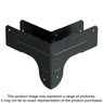 Simpson Strong-Tie APRTC2 Outdoor Accents® ZMAX®, Black Rigid Tie® Corner Connector for 2x Joist, 2x4 Post