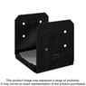 Simpson Strong-Tie APVB1010R Outdoor Accents® Avant Collection™ ZMAX®, Black Powder-Coated Post Base for 10x10 Rough