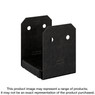 Simpson Strong-Tie APVB66R Outdoor Accents® Avant Collection™ ZMAX®, Black Powder-Coated Post Base for 6x6 Rough
