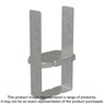 Simpson Strong-Tie CBSQ44-SDS2HDG CBSQ Hot-Dip Galvanized Standoff Column Base for 4x4 with SDS Screws