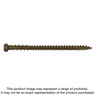 Simpson Strong-Tie DCU234BR01R70 Deck-Drive™ DCU COMPOSITE Screw — #10 x 2-3/4 in. T20, Quik Guard®, Brown 01 (70-Qty)