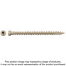 Simpson Strong-Tie DCU234STN02 Deck-Drive™ DCU COMPOSITE Screw (Collated) — #10 x 2-3/4 in. Quik Guard® Tan 02 (1000-Qty)