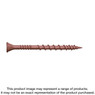 Simpson Strong-Tie DSVR3R1LB Deck-Drive™ DSV WOOD Screw — #10 x 3 in. T-25, Flat Head, Quik Guard®, Red (1 lb.)