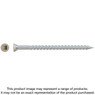Simpson Strong-Tie DTH212S305BR05 Trim-Head Screw — Sharp Point (Collated) — #7 x 2 in. #2 SQ Type 305, Brown 05 (25-Qty)