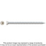 Simpson Strong-Tie DTH212S305TN02 Trim-Head Screw — Sharp Point (Collated) — #7 x 3-1/2 in. #2 Square Type 305 Tan 02 (25-Qty)