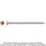 Simpson Strong-Tie DTH212S305TN03 Trim-Head Screw — Sharp Point (Collated) — #7 x 3-1/2 in. #2 Square Type 305 Tan 03 (5-Qty)