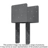 Simpson Strong-Tie ECCQ7.1-4SDS2.5 ECCQ End Column Cap for 7 in. Beam, 4x Post, with Strong-Drive® SDS Screws