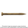 Simpson Strong-Tie FT07112MB Finish Trim Screw — #7 x 1-1/2 in. T10, Trim-Head, Quik Guard®, Tan (4000-Qty)