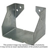 Simpson Strong-Tie HUC44 HUC Galvanized Face-Mount Concealed-Flange Joist Hanger for 4x4