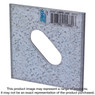 Simpson Strong-Tie LBPS 5/8Z LBPS 3 in. x 3 in. ZMAX® Galvanized Slotted Bearing Plate with 5/8 in. Bolt Dia.
