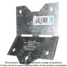 Simpson Strong-Tie LS30Z LS 3-3/8 in. 18-Gauge ZMAX® Galvanized Adjustable L Angle