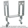 Simpson Strong-Tie PB46 PB Galvanized Non-Standoff Post Base for 4x6