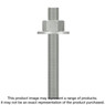 Simpson Strong-Tie RFB#4X5HDG RFB 1/2 in. x 5 in. Hot-Dip Galvanized Retrofit Bolt