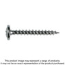 Simpson Strong-Tie SD8X1.25-R Wafer-Head Screw — #8 x 1-1/4 in. #2 Phillips, Clear Zinc Coating (100-Qty)