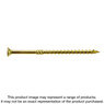 Simpson Strong-Tie SDCP22512 Strong-Drive® SDCP TIMBER-CP Screw — 0.315 in. x 5-1/2 in. T40, Yellow Zinc (250-Qty)