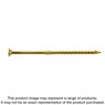 Simpson Strong-Tie SDCP22614 Strong-Drive® SDCP TIMBER-CP Screw — 0.315 in. x 6-1/4 in. T40, Yellow Zinc (250-Qty)