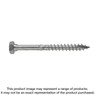 Simpson Strong-Tie SDHR31400-R25 Strong-Drive® SDHR COMBO-HEAD Screw — 0.315 in. x 4 in., Blue Zinc (25-Qty)