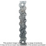Simpson Strong-Tie ST2122 ST 12-13/16 in. 20-Gauge Galvanized Strap Tie
