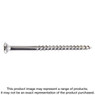 Simpson Strong-Tie T14300WP1 Strong-Drive® DWP WOOD SS Screw — #14 x 3 in. T27, Flat Head, Type 316 (1 lb.)