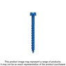 Simpson Strong-Tie TNT25214H Titen Turbo™ — 1/4 in. x 2-1/4 in. Hex-Head Concrete and Masonry Screw, Blue (100-Qty)