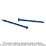 Simpson Strong-Tie TNTW25334TF Titen Turbo™ — 1/4 in. x 3-3/4 in. 6-Lobe Flat-Head Concrete and Masonry Screw, White (100-Qty)