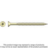 Simpson Strong-Tie WSCT212S WSCT Roofing Tile Screw (Collated) — #8 x 2-1/2 in. #3 Square, Flat Head, Zinc (1500-Qty)