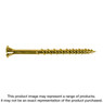 Simpson Strong-Tie WSV212S Strong-Drive® WSV SUBFLOOR Screw (Collated) — #9 x 2-1/2 in. T25, Yellow-Zinc (1500-Qty)