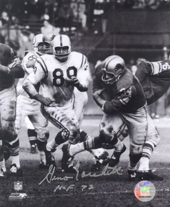 Gino Marchetti Baltimore Colts 8x10 Auto Photo