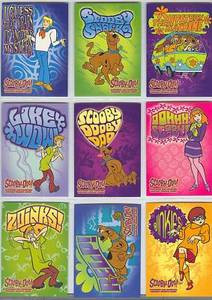Scooby Doo Mysteries and Monsters Stickers Set S1 - S9