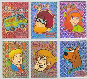 Scooby Doo Mysteries and Monsters Sparkle Set SP1 - SP6