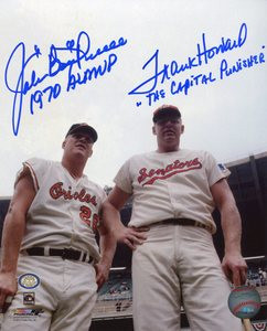 Boog Powell & Frank Howard Auto 8x10 Photo