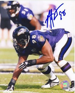 Baltimore Ravens ANTHONY WEAVER Auto Photo w/COA