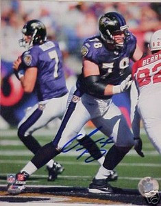 Baltimore Ravens ADAM TERRY autograph photo w/ COA