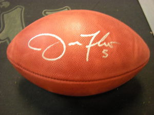 Our Joe Flacco Autographed Official Football