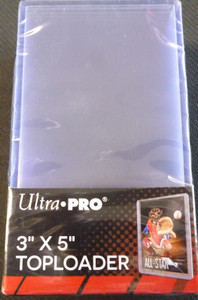 Ultra Pro 3" x 5" Toploader 25 Pack