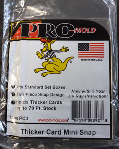 Pro-Mold Mini-Snap Thicker Card (up to 70 Pt) PC3