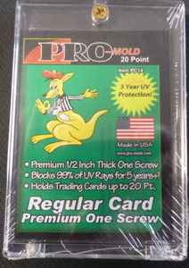 Pro-Mold Regular Card Premium 1/2" 1-Screw PC14