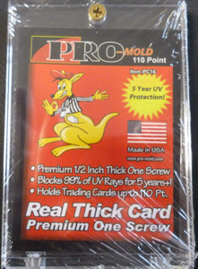 Pro-Mold Real Thick Card (up to 110 Pt) Premium 1-Screw PC16