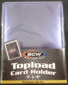 BCW 20 Point Premium Toploader 25 Pack