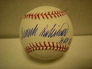 Frank Robinson Auto Baseball