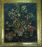 RUTH A. ANDERSON:(1897-1957) "Floral Still Life" Oil Painting Gold Frame Listed