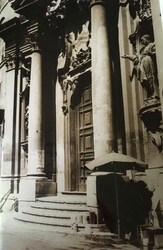 HENRY GASSER:(1909-1981) Photo "St Veronica Doorway" Italy Ca 1950 Framed