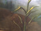 META GRIMM LACEY:(1888 - 1976) "Lily Landscape" Gold Custom Frame Mid Century