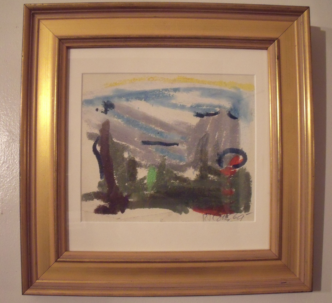 Robert T Cooke Pa 1943 Listed Land Sky Landscape Series