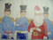  Nancy Winslow Parker: LIsted Illustrator & Author (NYC 1933- 2014) "Santa & Toy Soldiers"  