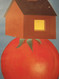 Nancy Winslow Parker: "Floating Houses" Oil on Canvas
