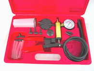 Vacuum Pump And Brake Bleeder Kit With Case